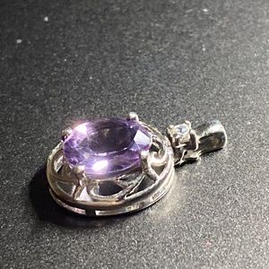 Amethyst 925 sterling silver